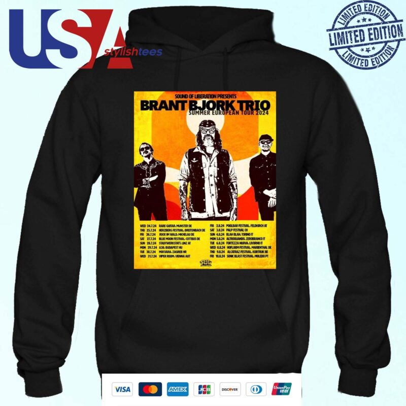 Sound Of Liberation Presents Brant Bjork Trio Summer European Tour 2024 Hoodie