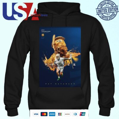 Pat Kavanagh Notre Dame Lacrosse Winner 2024 Tewaaraton Award Hoodie