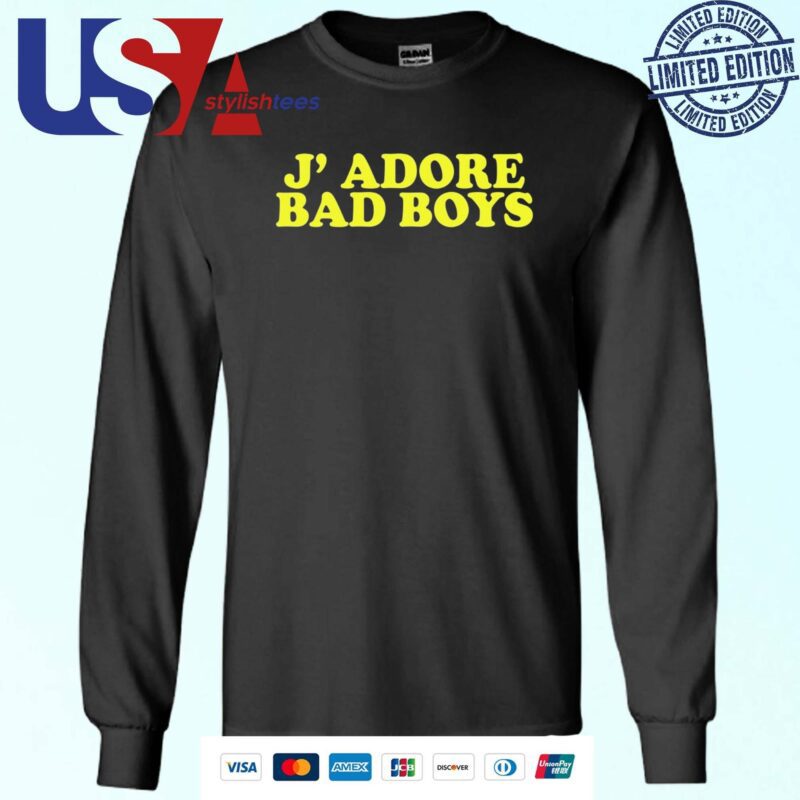 Official J' Adore Bad Boys Sweater
