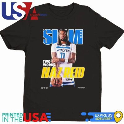 Slam Goods Merch Slam Two Words Naz Reid Shirt