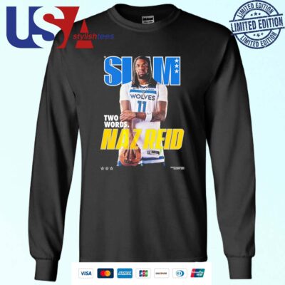 Slam Goods Merch Slam Two Words Naz Reid Sweater