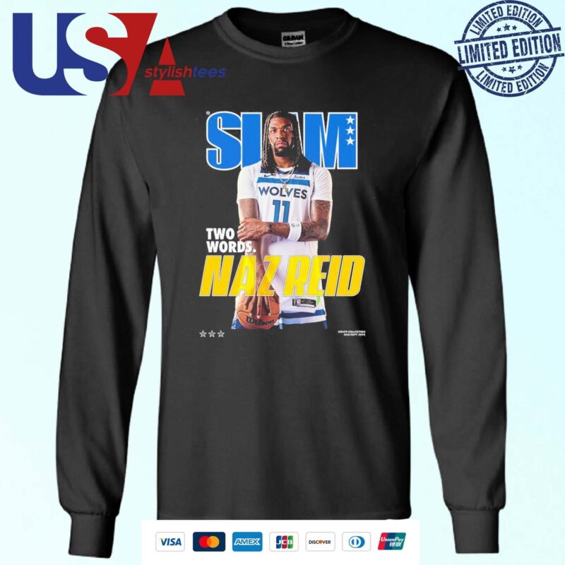 Slam Goods Merch Slam Two Words Naz Reid Sweater
