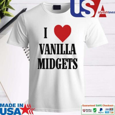 Official I Love Vanilla Midgets Shirt