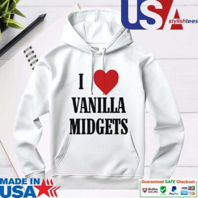 Official I Love Vanilla Midgets hoodie