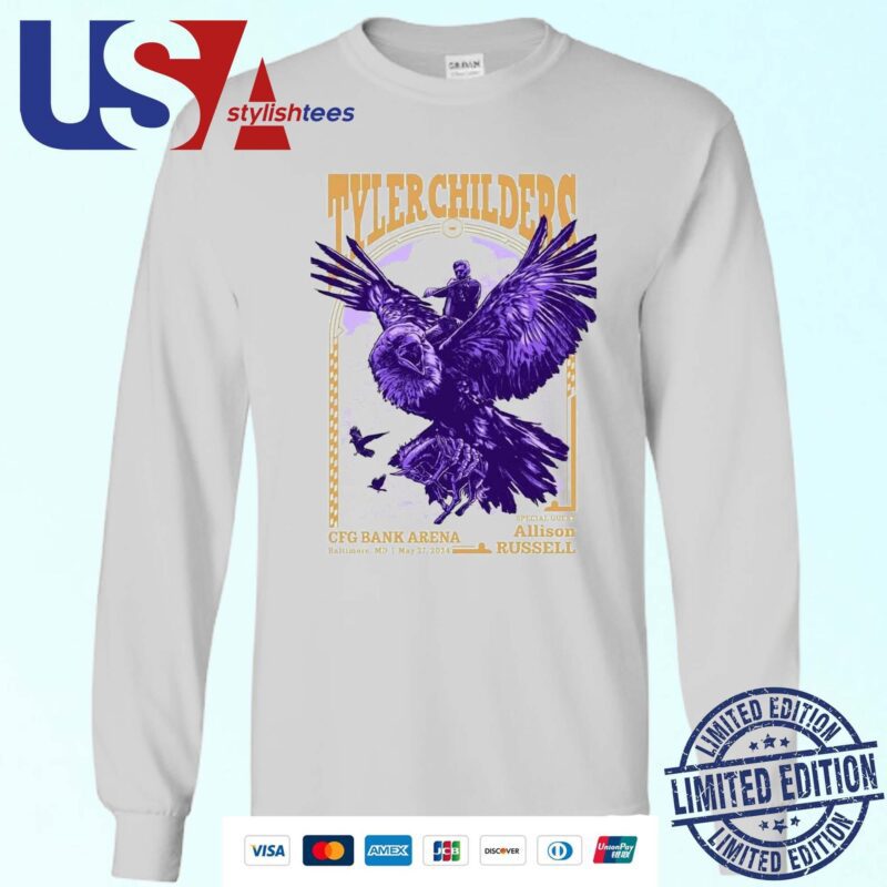 Tyler Childers Show 2024 At CFG Bank Arena Baltimore MD On May 27 With Allison Russell Poster Sweater