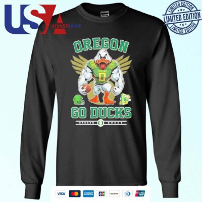 Oregon Ducks The Oregon Duck Go Ducks Sweater