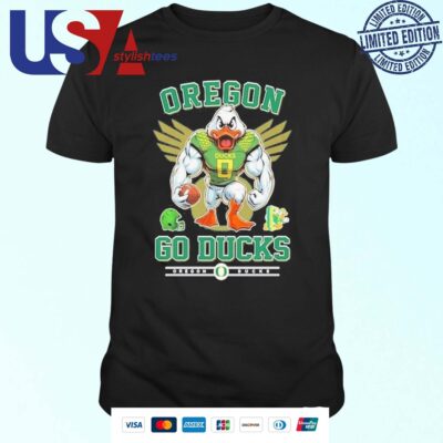 Oregon Ducks The Oregon Duck Go Ducks T-shirt