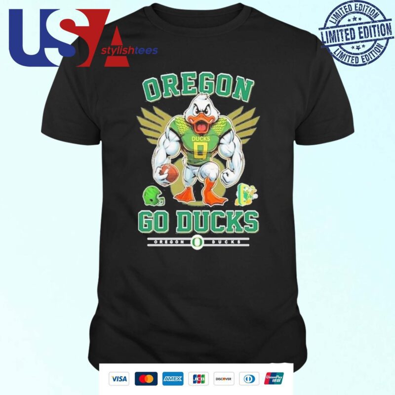 Oregon Ducks The Oregon Duck Go Ducks T-shirt