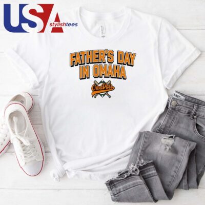 Tony Vitello's Dad Wearing Father's Day In Omaha Shirt