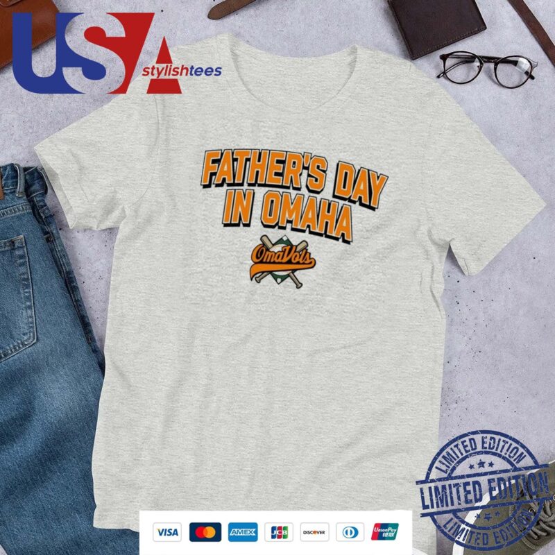 Tony Vitello's Dad Wearing Father's Day In Omaha Shirt