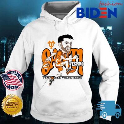 Tennessee Volunteers Baseball Josiah-Jordan James Santi Vescovi Caricature Shirt Bidenfashion hoodie trang