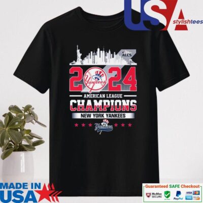 Official ALCS New York Yankees 2024 American League Champions Shirt