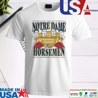 Official Notre Dame 19 24 Four Horsemen Championship shirt