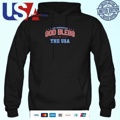 Official Lee Greenwood God Bless The Usa Hoodie