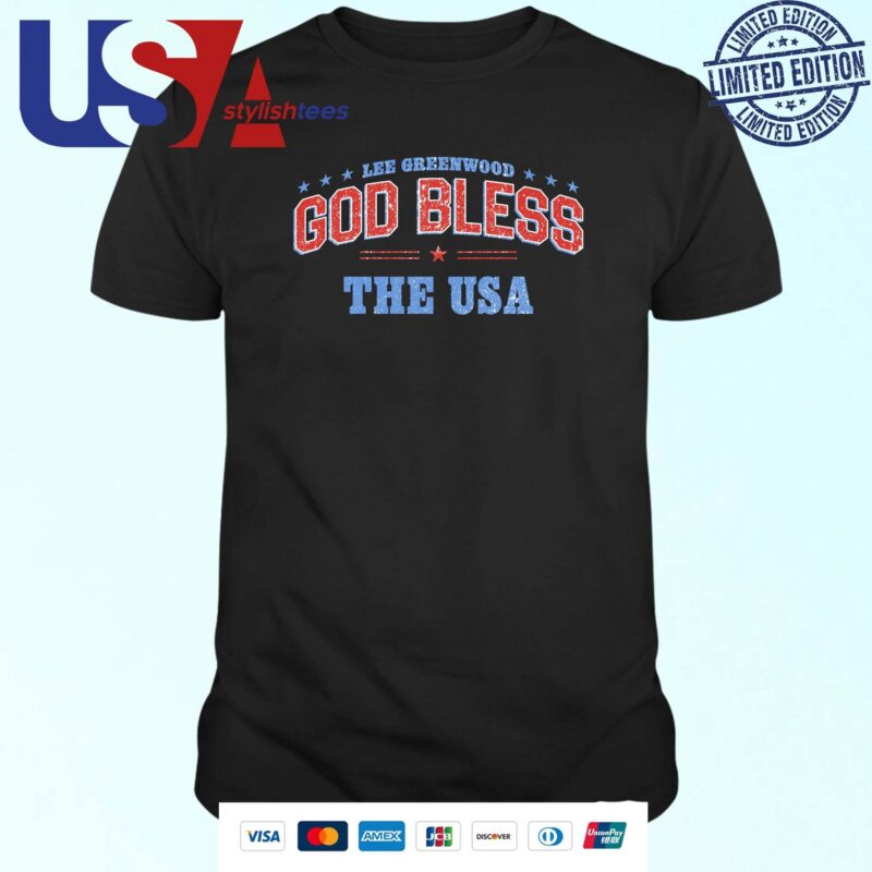 Official Lee Greenwood God Bless The Usa T-shirt