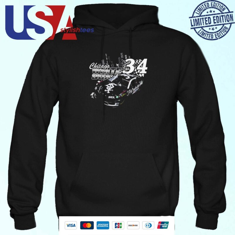 NASCAR No. 34 White Sox Michael McDowell Hoodie