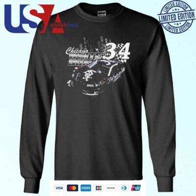 NASCAR No. 34 White Sox Michael McDowell Sweater