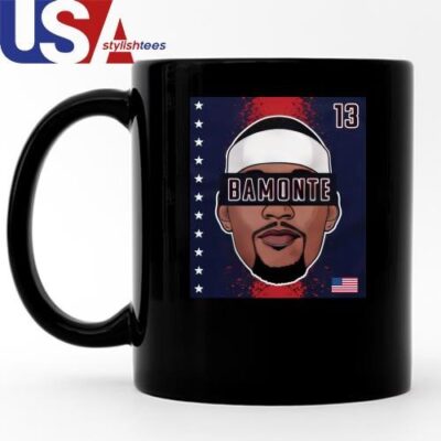 Official Bam Adebayo Bamonte 13 Usa Mug, Tumbler