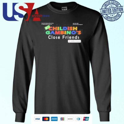 Childish Gambino's Close Friends Sweater