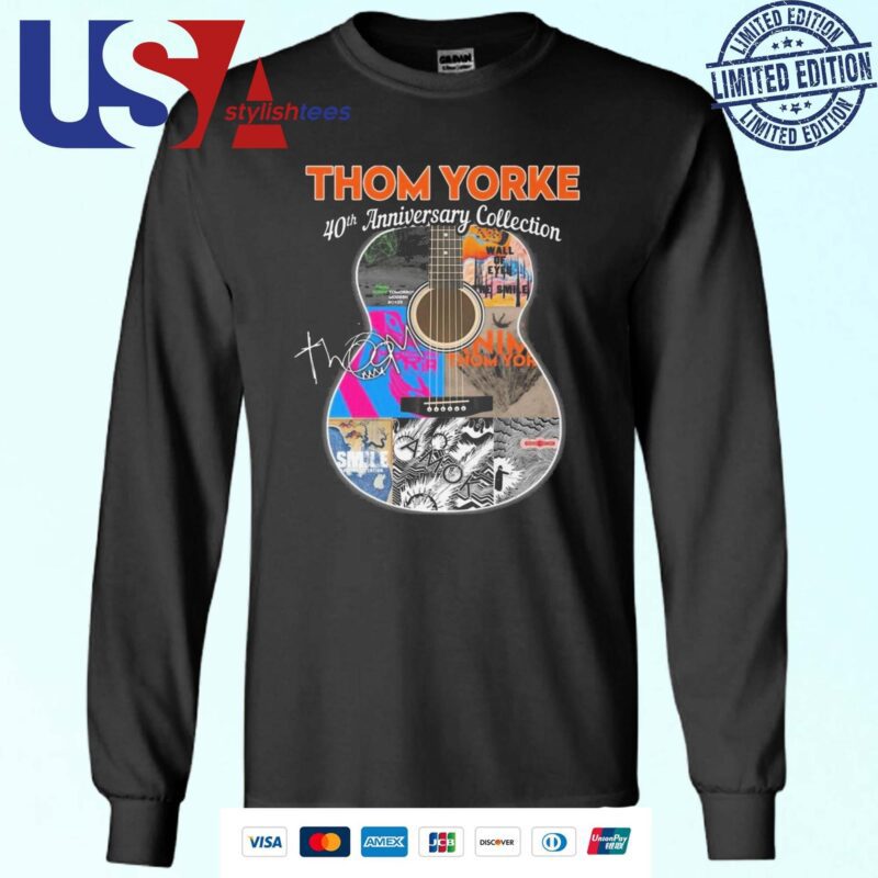 Thom Yorke 40th Anniversary Collection Guitar Signature Sweater