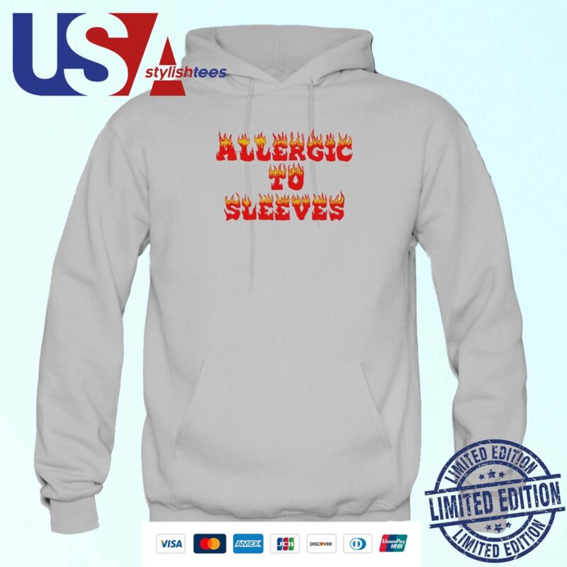 Oat Milk Lady Allergic To Sleeves Hoodie