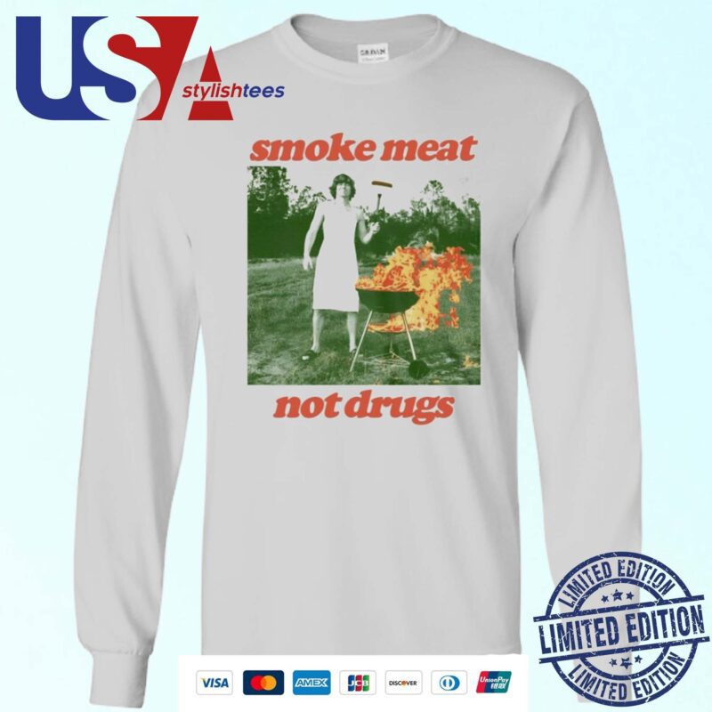 Smoke Meat Not Drugs Natural Sweater