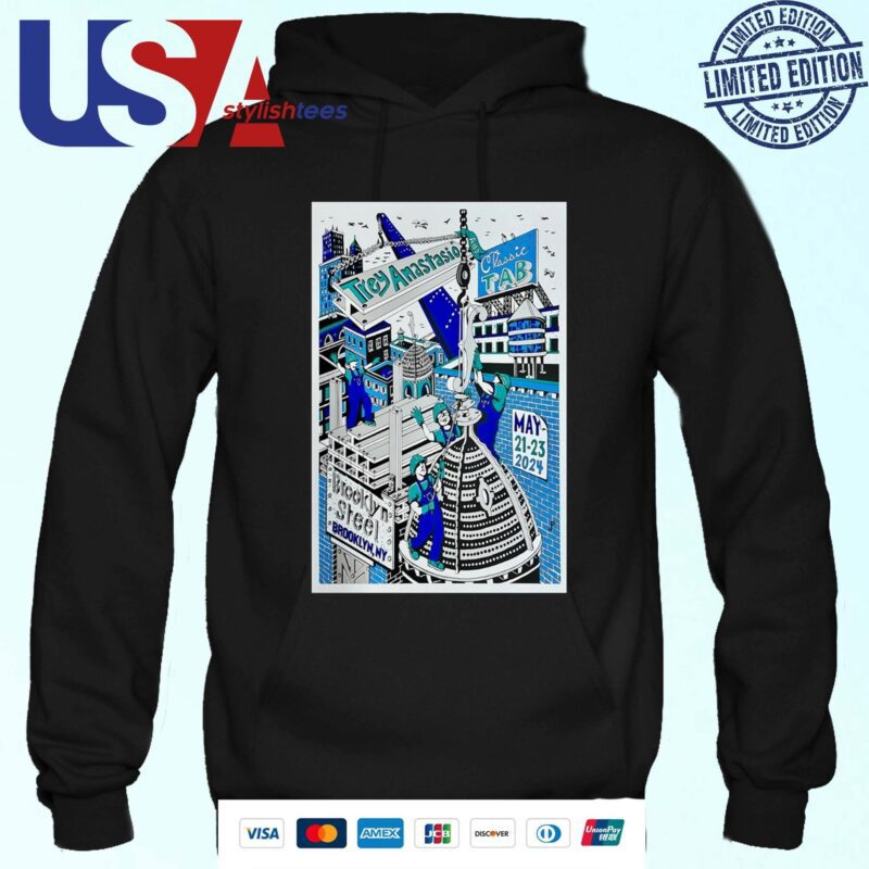 Trey Anastasio And Classic Tab Brooklyn Steel, New York May 21-23, 2024 Hoodie