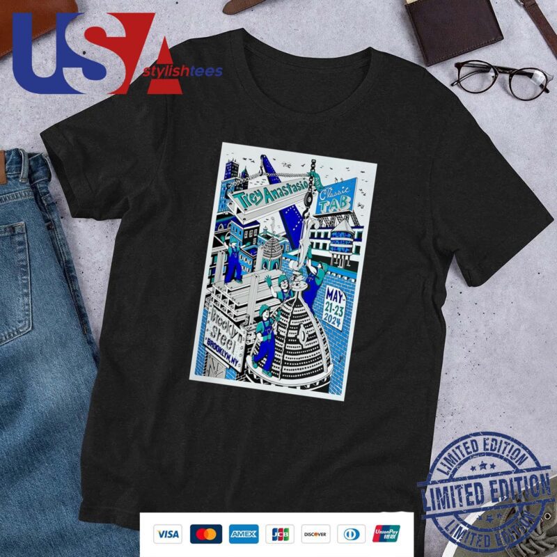 Trey Anastasio And Classic Tab Brooklyn Steel, New York May 21-23, 2024 Shirt