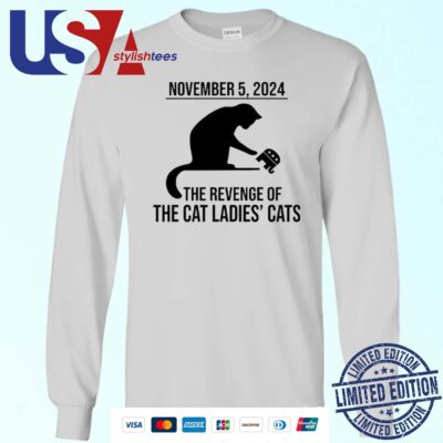 November 5 2024 The Revenge Of The Cat Ladies Cats Kamala Harris Sweater