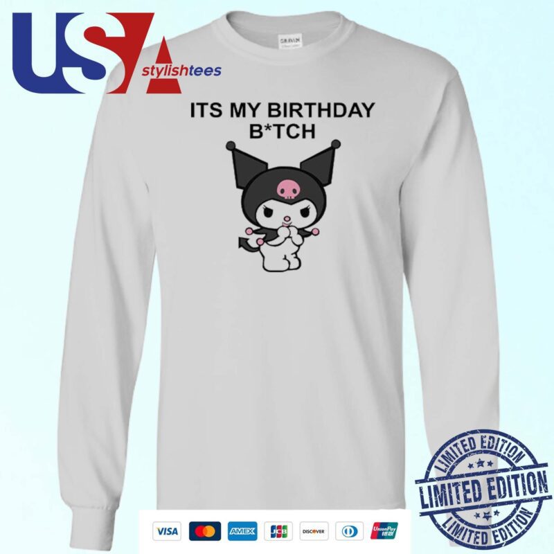 Saweetie It's My Birthday Bitch Kuromi Sweater