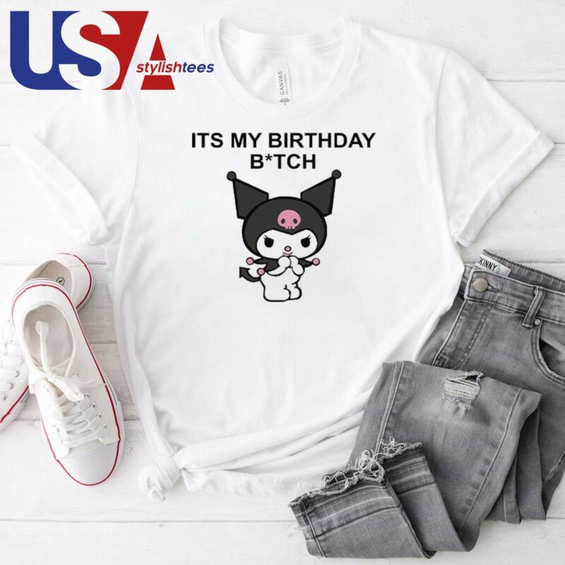 Saweetie It's My Birthday Bitch Kuromi T-shirt