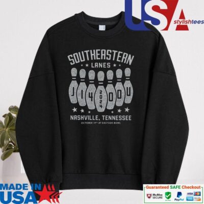 Official Southeastern Lanes At Eastside Bowl On Oct 19 2024 In Nashville TN sweater