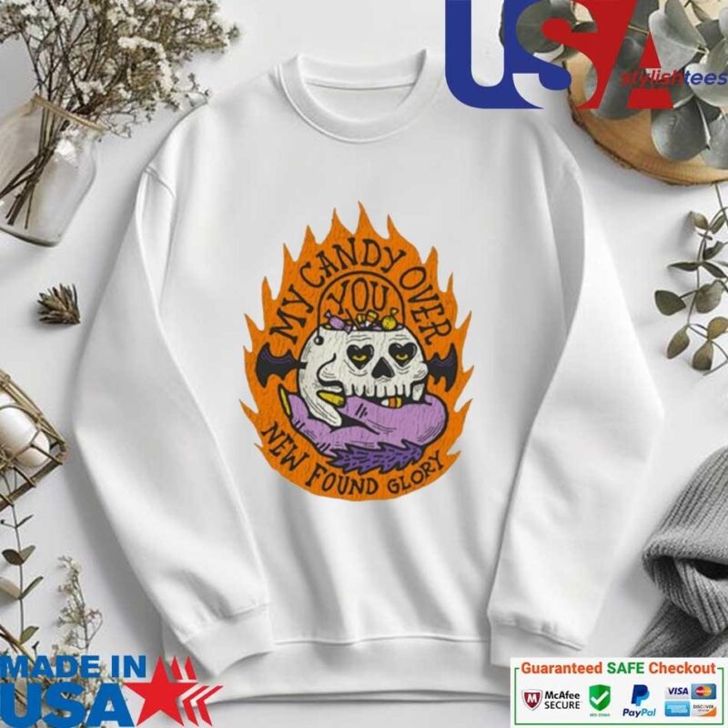 Official My Candy Over You New Found Glory sweater