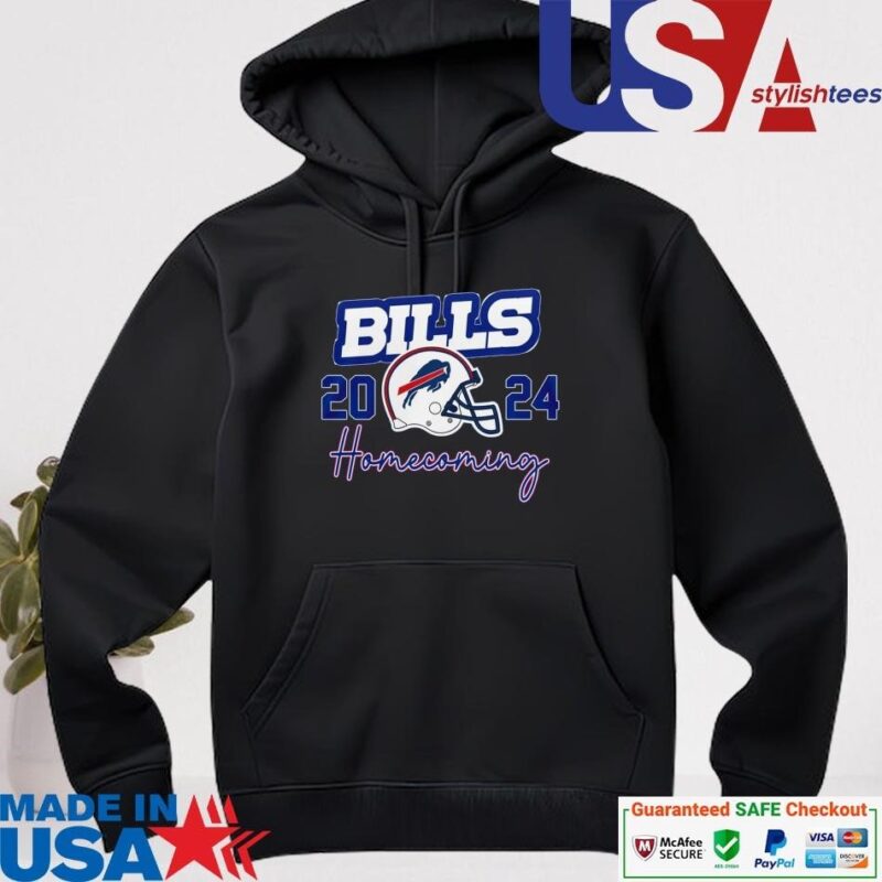 Official Buffalo Bills Football Homecoming 2024 hoodie