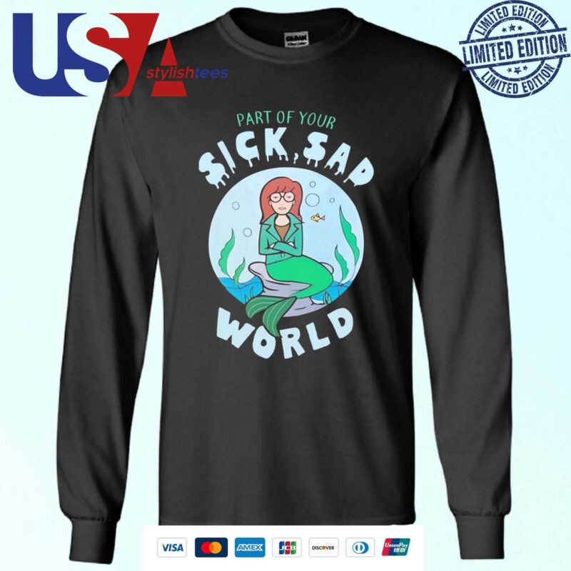 Part Of Your Sick Sad World Daria Mermaid Sweater