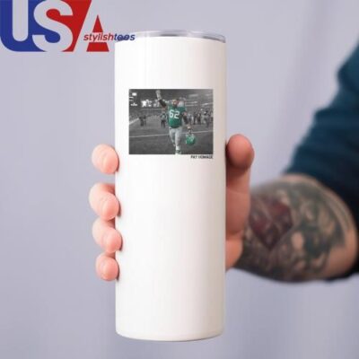 Travis Kelce Jason Kelce Pay Homage Mug, Tumbler Tumbler 12oz White