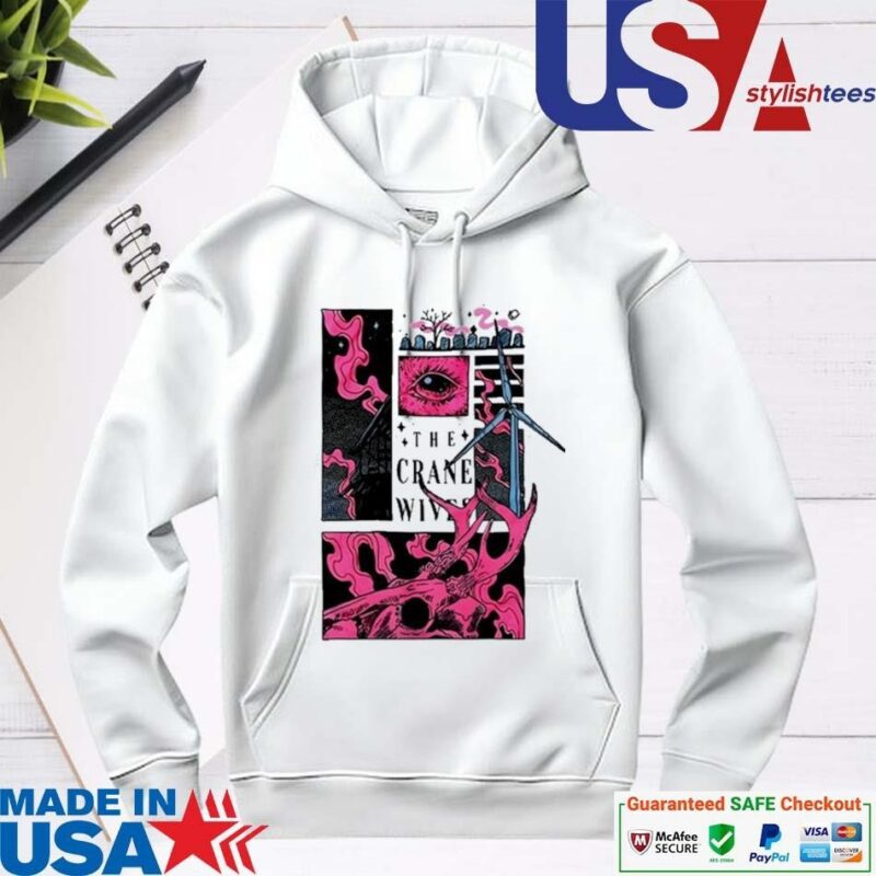 Official The Crane Wives The Well 2024 hoodie