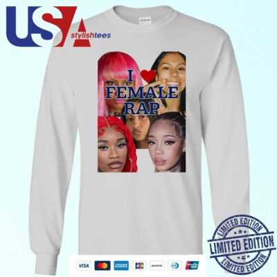 Nicki Sexyy Red Bbtrickz Anycia Karrahbooo I Love Female Rap Sweater