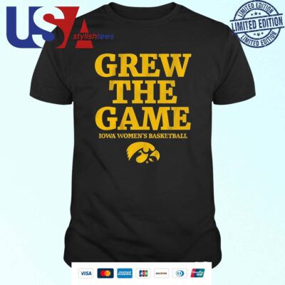 Official Iowa Women's Basketball Grew The Game T-shirt