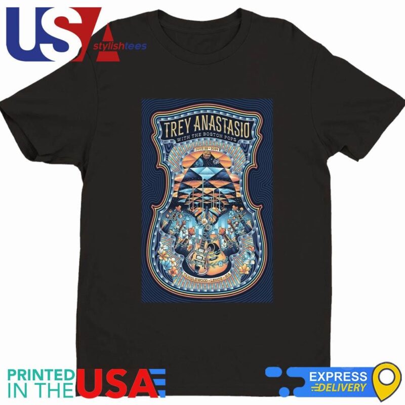 Trey Anastasio Tanglewood, Lenox, MA June 29, 2024 Shirt
