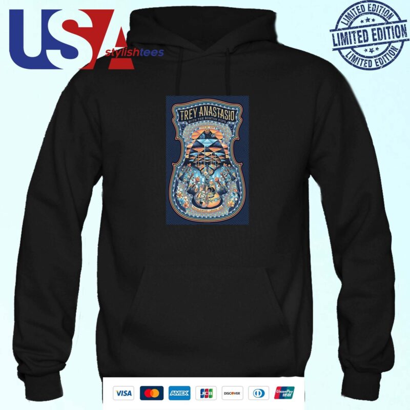 Trey Anastasio Tanglewood, Lenox, MA June 29, 2024 Hoodie