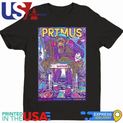 Primus July 20 2024 Spokane, WA Shirt