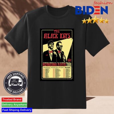 The Black Keys International Players Tour 2024 Shirt