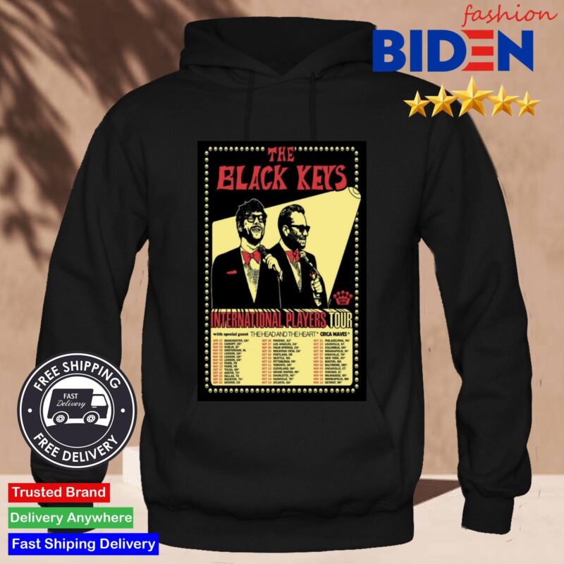 The Black Keys International Players Tour 2024 Shirt Hoodie Den