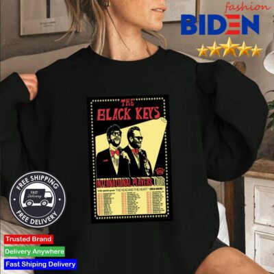 The Black Keys International Players Tour 2024 Shirt Sweater Den