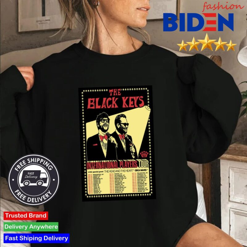 The Black Keys International Players Tour 2024 Shirt Sweater Den