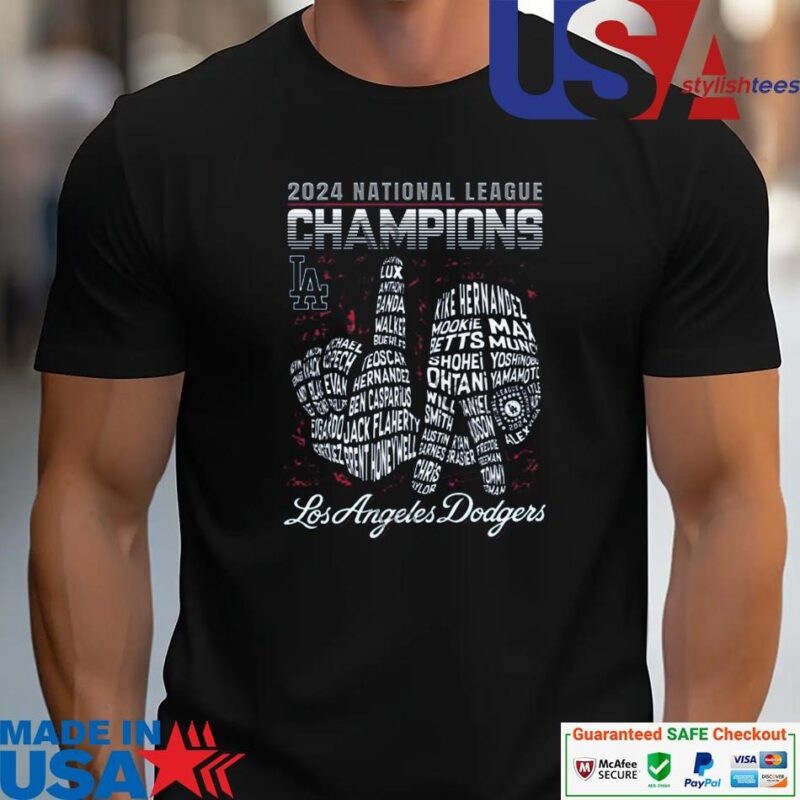 Official World Series 2024 National Champions Los Angeles Dodgers unisex