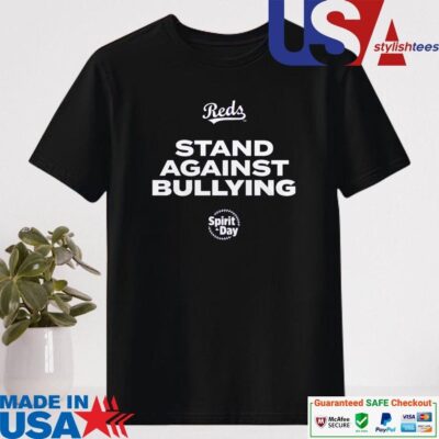Official Cincinnati Reds Stand Against Bullying Baseball Spirit Day Perso Shirt