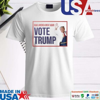 Official Make American Great Again Vote Trump McDonald’s Shirt