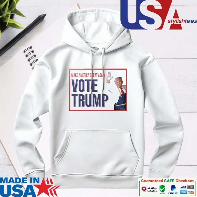 Official Make American Great Again Vote Trump McDonald’s hoodie